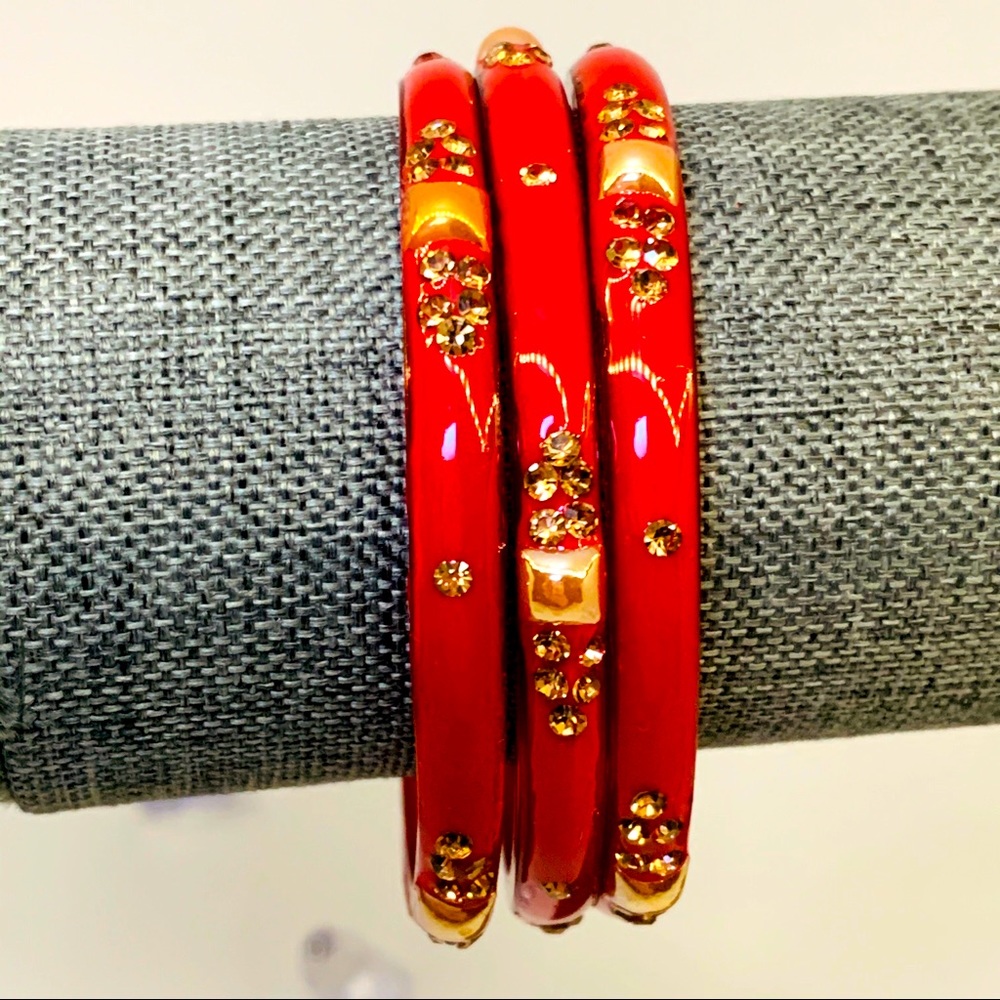 Glass Bangle Set